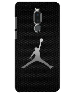 Чехол для Meizu Note 8 с картинкой «Jordan Dark Carbon»