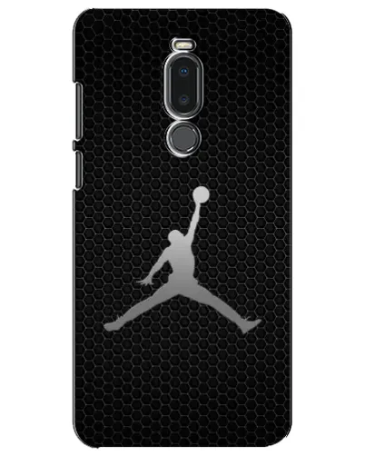 Чехол для Meizu Note 8 с картинкой «Jordan Dark Carbon»