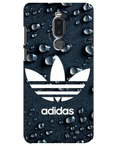 Чехол для Meizu Note 8 с картинкой «Adidas Trefoil Blue»