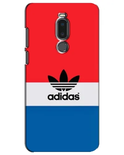 Чехол для Meizu Note 8 с картинкой «Ретро блоки Adidas»