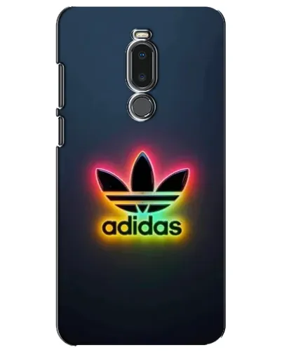 Чехол для Meizu Note 8 с картинкой «Неоновый Adidas»