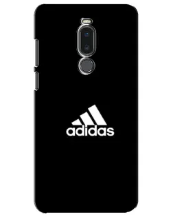 Чехол для Meizu Note 8 с картинкой «Черная классика Adidas»