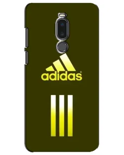 Чехол для Meizu Note 8 с картинкой «Оливковый градиент Adidas»