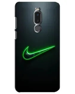 Чехол для Meizu Note 8 с картинкой «Неоновый контур Nike» Чехол для Meizu Note 8 с картинкой «Неоновый контур Nike»