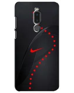 Чехол для Meizu Note 8 с картинкой «Абстрактный дизайн Nike»