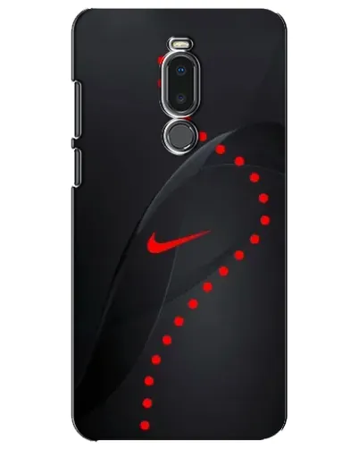 Чехол для Meizu Note 8 с картинкой «Абстрактный дизайн Nike»