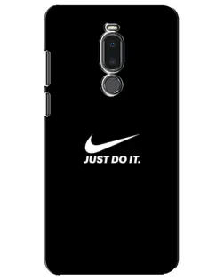 Чехол для Meizu Note 8 с картинкой «Минимализм от Nike»