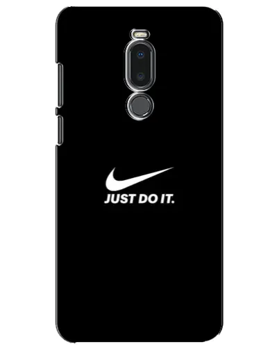 Чехол для Meizu Note 8 с картинкой «Минимализм от Nike»