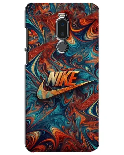 Чехол для Meizu Note 8 с картинкой «Nike в абстракции»