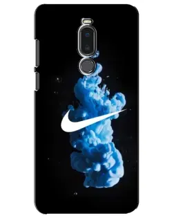 Чехол для Meizu Note 8 с картинкой «Nike и синий дым»
