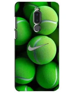 Чехол для Meizu Note 8 с картинкой «Теннисные мячи Найк»