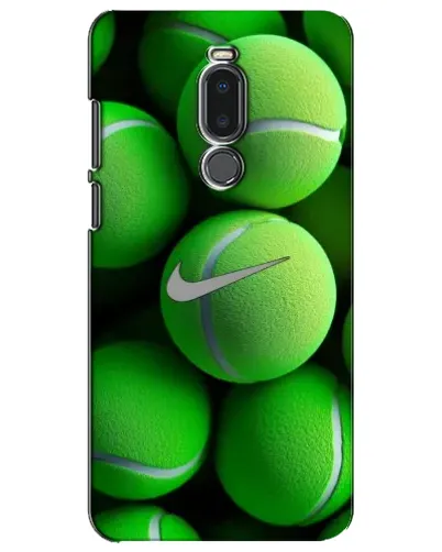 Чехол для Meizu Note 8 с картинкой «Теннисные мячи Найк»