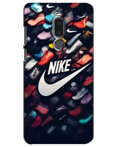 Чехол для Meizu Note 8 с картинкой «Коллекция кроссовок Nike»