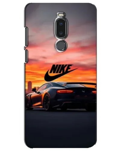 Чехол для Meizu Note 8 с картинкой «Nike и суперкар»