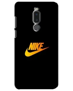 Чехол для Meizu Note 8 с картинкой «Золотой логотип Nike»
