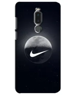 Чехол для Meizu Note 8 с картинкой «Nike в стиле граффити»