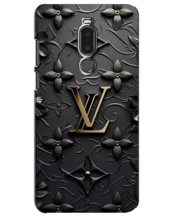 Чехол для Meizu Note 8 с картинкой «Кожаная текстура LV»