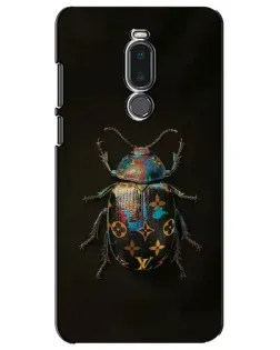 Чехол для Meizu Note 8 с картинкой «LV — мраморный принт»