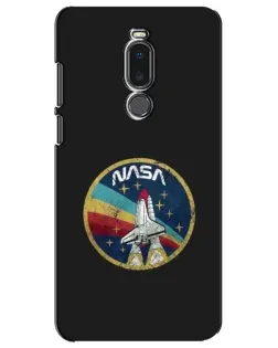 Чехол для Meizu Note 8 с картинкой «NASA — эмблема миссии»
