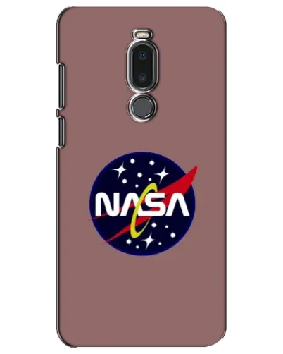 Чехол для Meizu Note 8 с картинкой «NASA — ретро космос»
