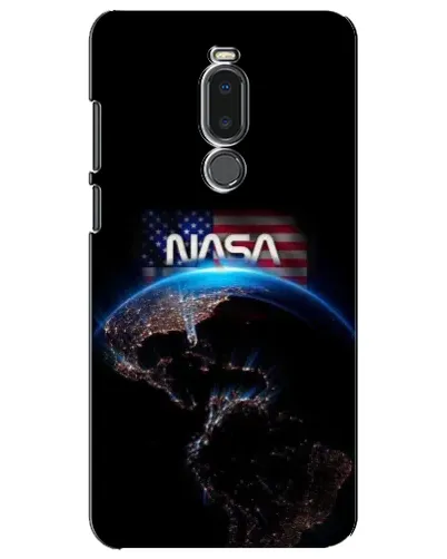 Чехол для Meizu Note 8 с картинкой «Земля из космоса NASA»
