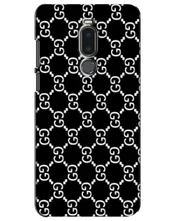 Чехол для Meizu Note 8 с картинкой «Gucci — сетчатый паттерн»