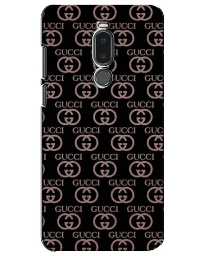 Чехол для Meizu Note 8 с картинкой «Классическая монограмма Gucci»