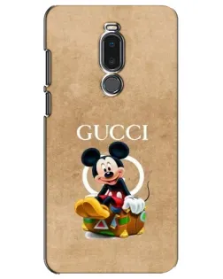 Чехол для Meizu Note 8 с картинкой «Микки Маус Gucci — крафт»
