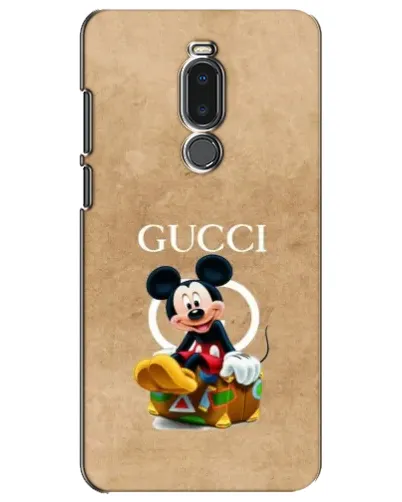 Чехол для Meizu Note 8 с картинкой «Микки Маус Gucci — крафт»