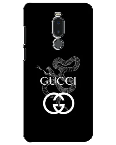 Чехол для Meizu Note 8 с картинкой «Gucci — серебряная змея»