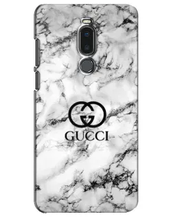 Чехол для Meizu Note 8 с картинкой «Gucci — мраморный шик»