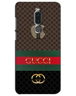 Чехол для Meizu Note 8 с картинкой «Gucci — брендированный десерт»