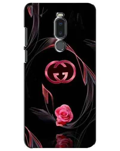 Чехол для Meizu Note 8 с картинкой «Gucci — неоновая роза»