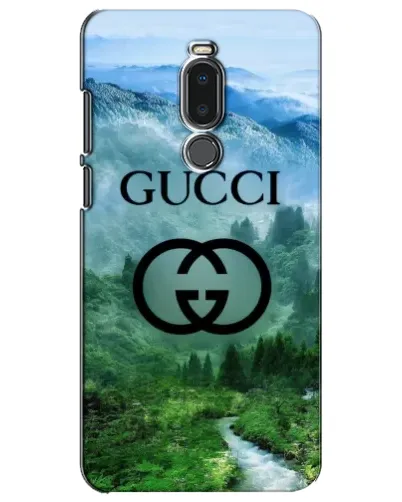 Чехол для Meizu Note 8 с картинкой «Gucci — горный пейзаж»