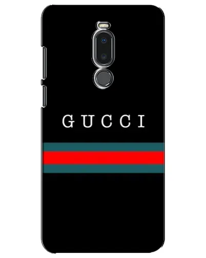 Чехол для Meizu Note 8 с картинкой «Gucci — красный пояс»