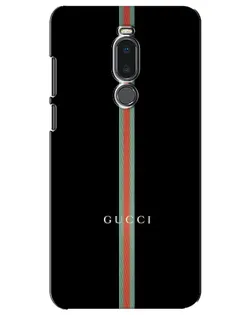 Чехол для Meizu Note 8 с картинкой «Gucci — строгая линия»