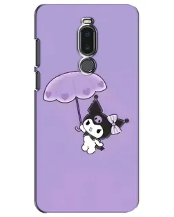 Чехол для Meizu Note 8 с картинкой «Kuromi с зонтиком»