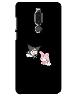 Чехол для Meizu Note 8 с картинкой «My Melody и Kuromi»