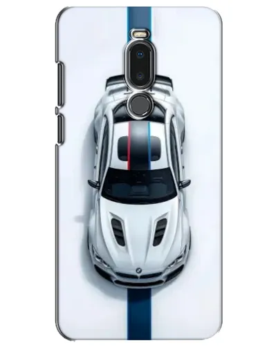 Чехол для Meizu Note 8 с картинкой «Вид сверху — BMW M»