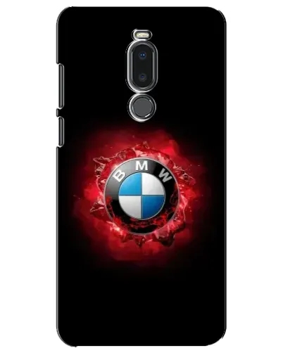 Чехол для Meizu Note 8 с картинкой «Логотип BMW — вспышка»