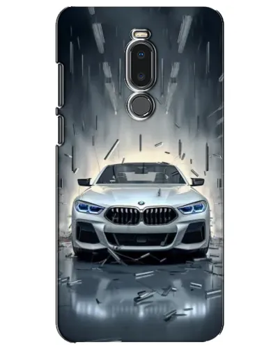 Чехол для Meizu Note 8 с картинкой «BMW в свете фар»