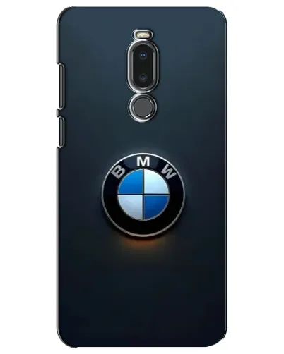 Чехол для Meizu Note 8 с картинкой «Логотип BMW — минимализм»