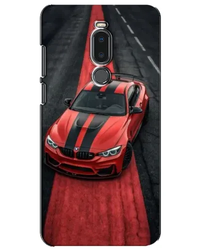 Чехол для Meizu Note 8 с картинкой «BMW на красной дорожке»