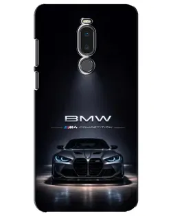 Чехол для Meizu Note 8 с картинкой «BMW сквозь ночной город» Чехол для Meizu Note 8 с картинкой «BMW сквозь ночной город»
