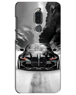Чехол для Meizu Note 8 с картинкой «BMW — акварельный дрифт» Чехол для Meizu Note 8 с картинкой «BMW — акварельный дрифт»