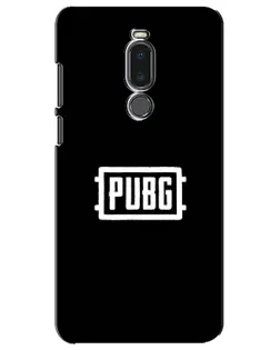 Чехол для Meizu Note 8 с картинкой «Лого BMW — металлический блеск»