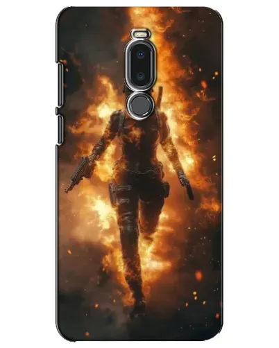 Чехол для Meizu Note 8 с картинкой «BMW — скорость в дожде»