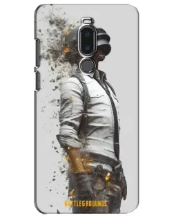 Чехол для Meizu Note 8 с картинкой «PUBG — боец в пыли»