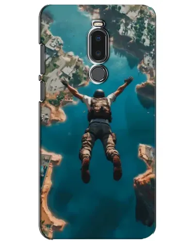 Чехол для Meizu Note 8 с картинкой «PUBG — свободное падение»