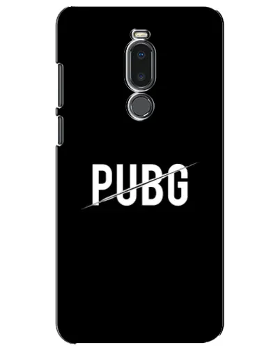 Чехол для Meizu Note 8 с картинкой «PUBG — белый логотип»